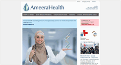 Desktop Screenshot of ameerahealth.com